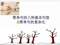 Unit 1 A new start Using language Grammar八種簡單句和簡單句的復(fù)雜化 課件 2025-2026學(xué)年高中英語必修第一冊（外研版）