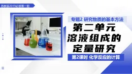 第二單元 溶液組成的定量研究 第2課時(shí)（教學(xué)課件） -2025-2026學(xué)年高中化學(xué)必修第一冊（蘇教版2019）