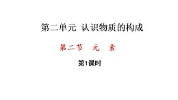 2.2 元素 第1課時(shí) （課件）-2025-2026學(xué)年九年級(jí)化學(xué)魯教版（2024）上冊(cè)