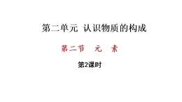 2.2 元素 第2課時(shí) （課件）-2025-2026學(xué)年九年級(jí)化學(xué)魯教版（2024）上冊(cè)