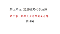 鲁教版（2024）九年级上册（2024）化学反应中的有关计算课文配套ppt课件