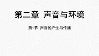 沪粤版(2024)八年级上册(2024)声音的产生与传播图片课件ppt