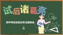 《试后诸葛亮》初中考试总结分析考后复盘主题班会【课件】