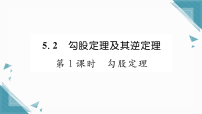 数学八年级上册（2024）5.2 勾股定理及其逆定理习题ppt课件