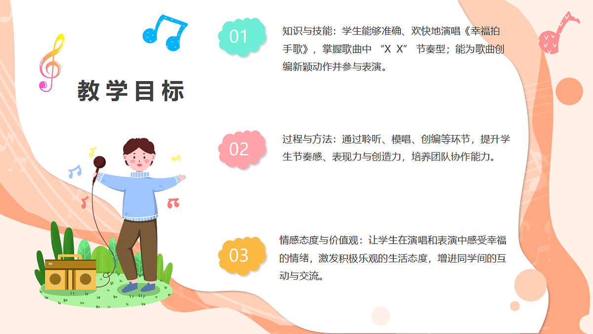 湘艺版小学音乐二年级上册第六课《幸福拍手歌》课件第2页