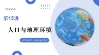 第20讲+人口与地理环境(复习课件)(山东专用)2026年高考地理一轮复习讲练测