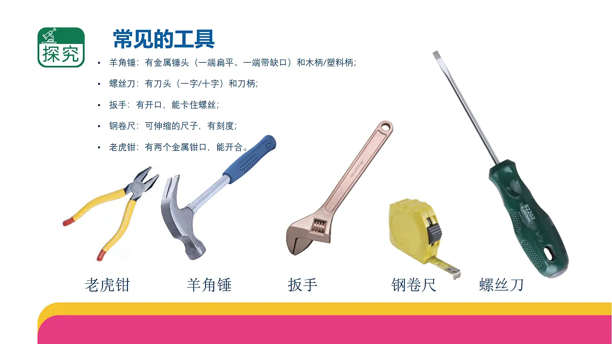2.4.1《认识常用工具》(课件)2025-2026学年苏教版二年级科学上册第6页