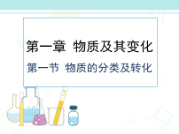 人教版 (2019)必修 第一册物质的分类及转化教案配套ppt课件