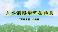 科学二年级上册（2024）2 水能溶解哪些物质备课ppt课件