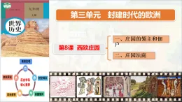 【新教材+核心素養(yǎng)】人教統(tǒng)編版九年級(jí)歷史上冊(cè)第8課  西歐莊園（同步教學(xué)課件）