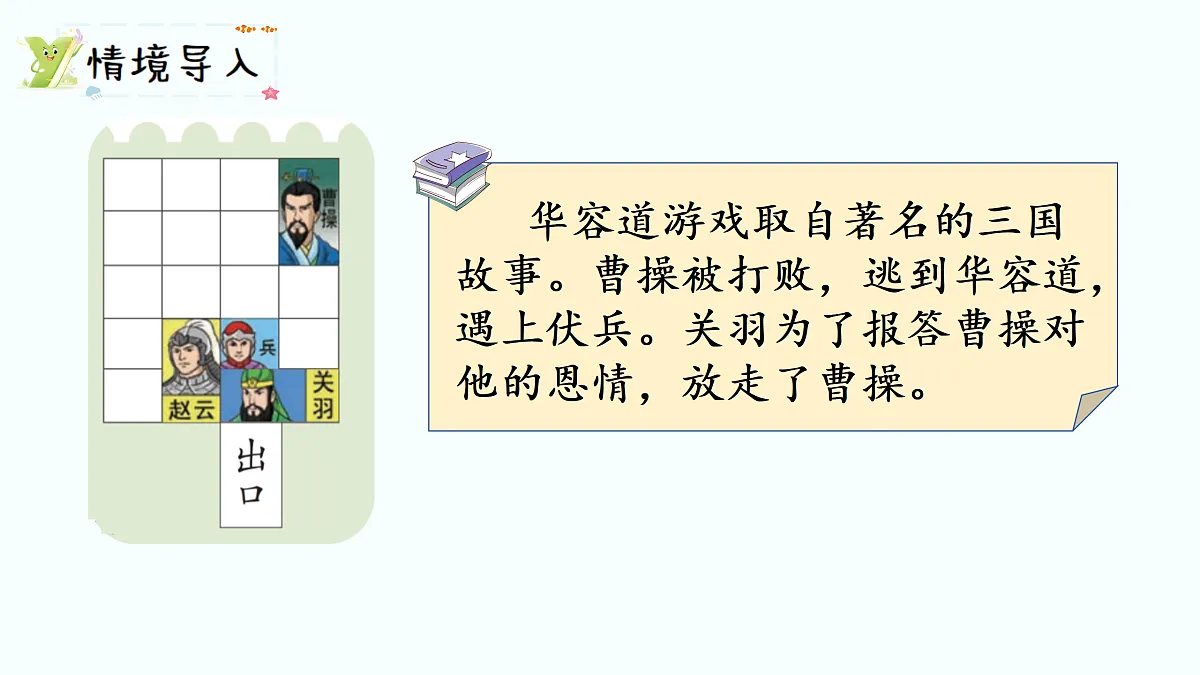 6.2 好玩的华容道(课件)2025-2026学年北师大二年级数学上册第2页