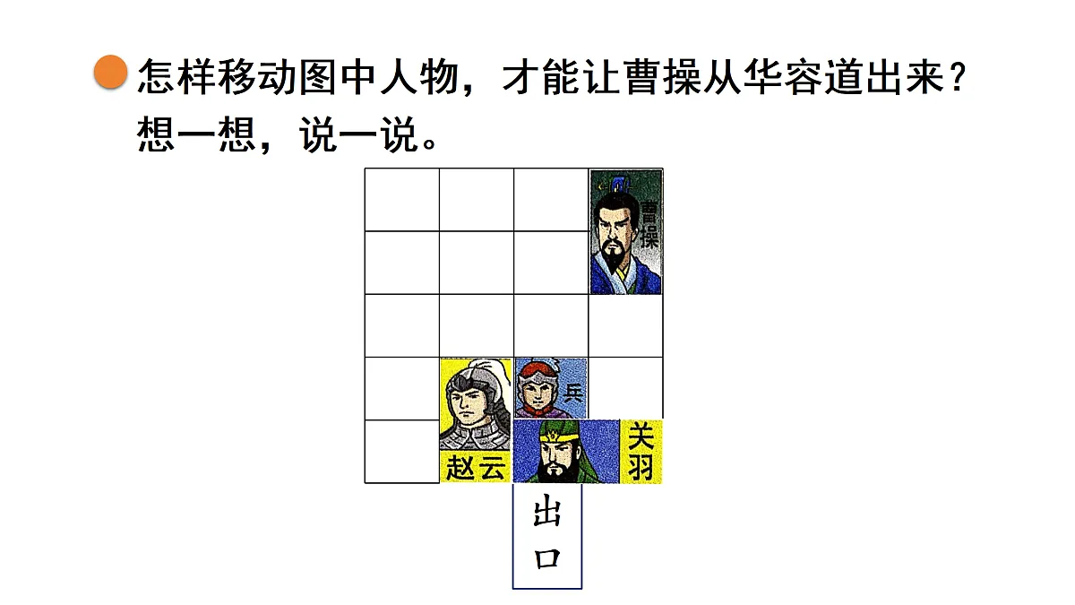 6.2 好玩的华容道(课件)2025-2026学年北师大二年级数学上册第4页
