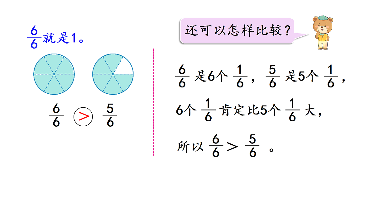 第3课时 比较分数的大小第5页