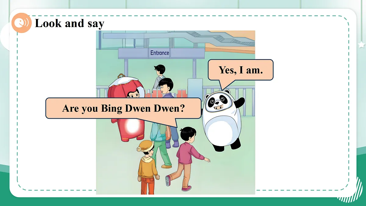 陕旅版 三上 Unit 2 Lesson 1 Part A Let’s talk 课件第8页