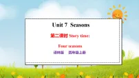 英语四年级上册（2024）Unit 7 Seasons教课内容ppt课件