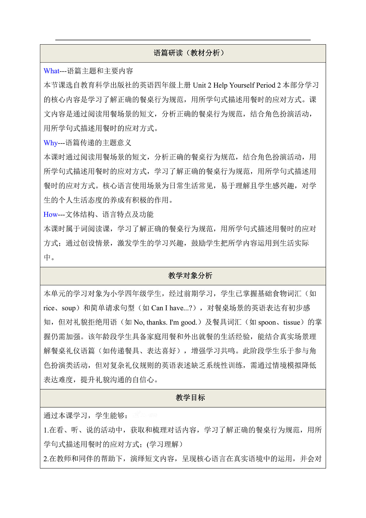 Unit 2 Period 2 Close Reading 教学设计第2页
