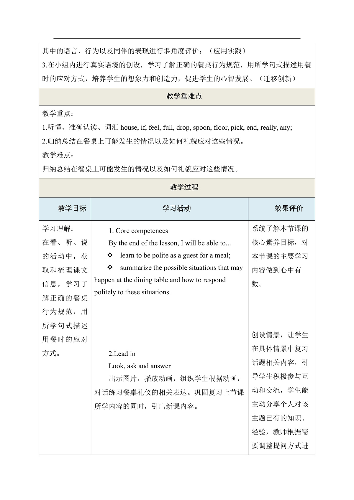 Unit 2 Period 2 Close Reading 教学设计第3页
