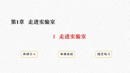 教科版物理（2024）八年級上冊 1.1 走進實驗室 課件 (3)