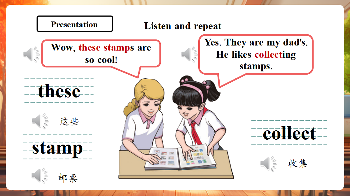 人教精通版四上 Unit 2 Lesson 1课件第8页