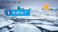 小学科学教科版（2024）三年级上册（2024）第二单元 水4.水结冰了教案配套课件ppt