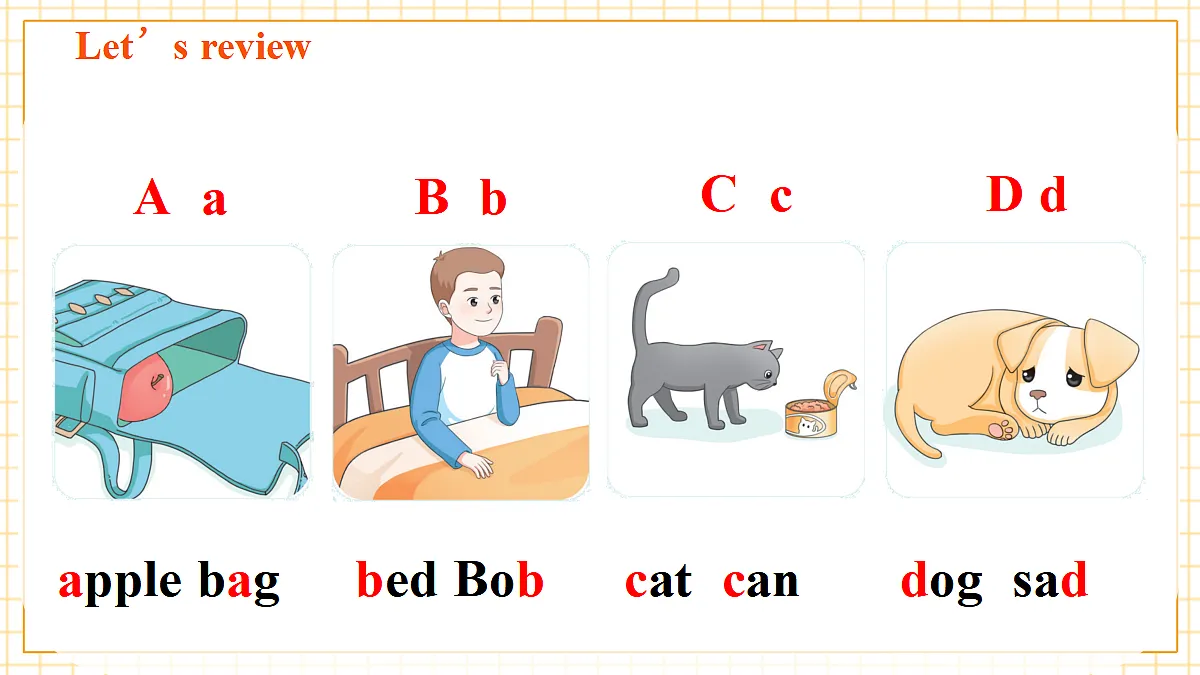 Unit1 Making friends Part B Let’s talk & Look and match第6页