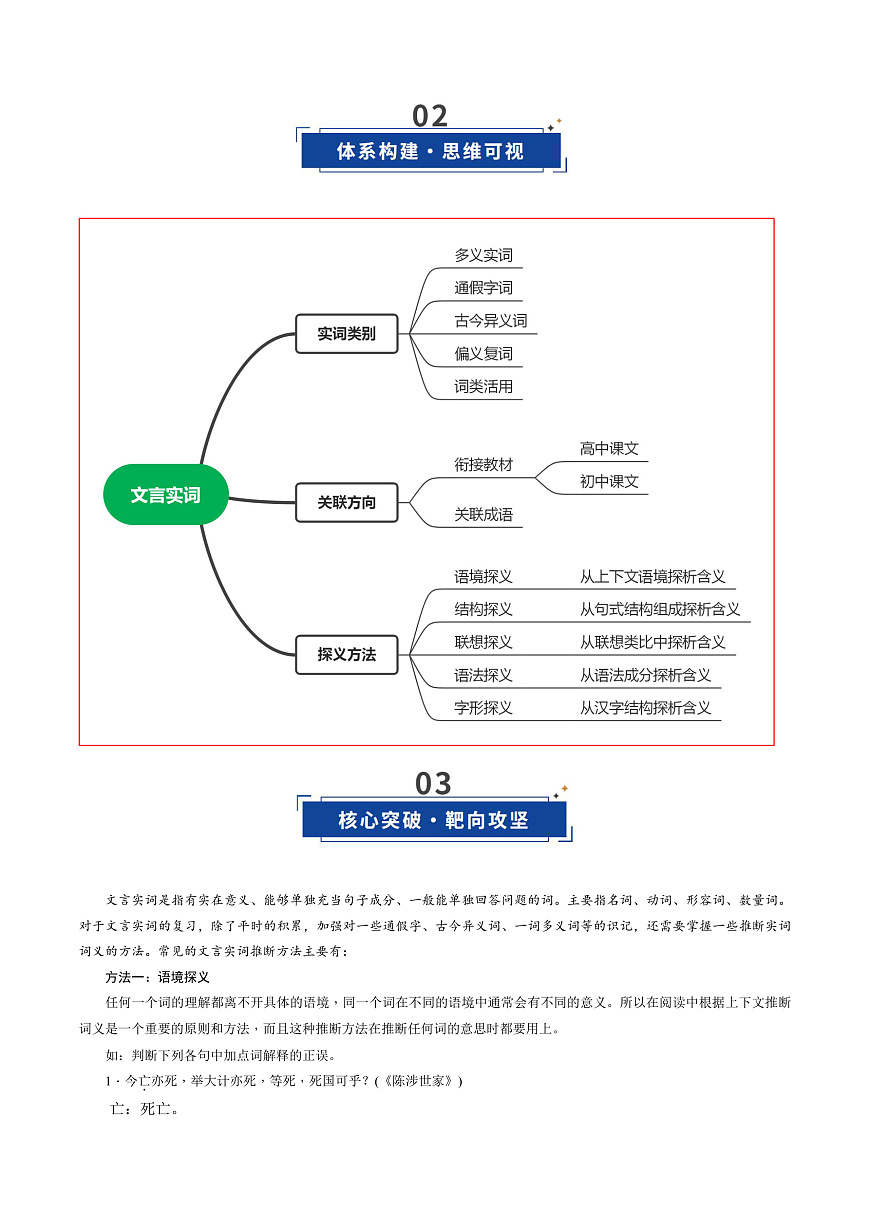 2026年高考语文文言文一轮复习 第01讲 文言实词(复习讲义)(全国通用)(解析版)第3页