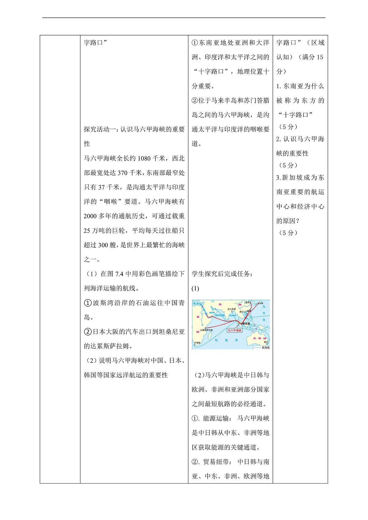 7.1东南亚 教学设计第3页