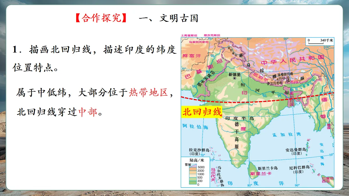 【新课标】第八章认识国家8.2印度 精品课件第6页