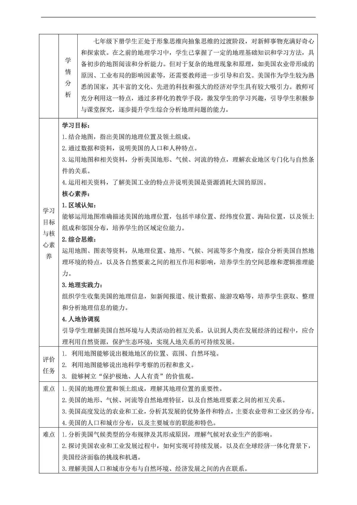 8.5美国 教学设计第2页