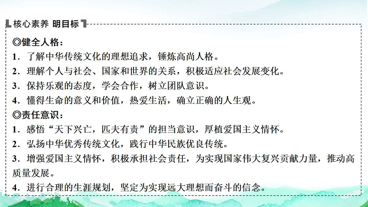 中考道德与法治复习主题四中华优秀传统文化、革命传统和国情教育课件第4页