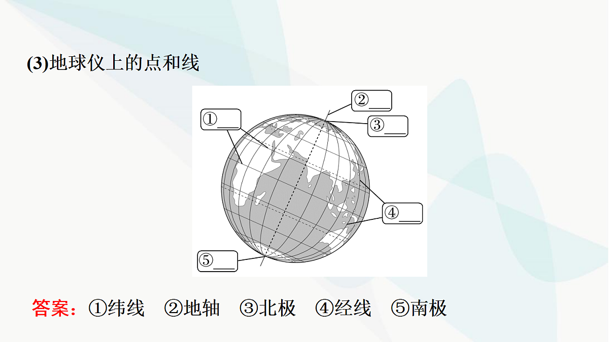中考地理复习第一章地球课件第5页