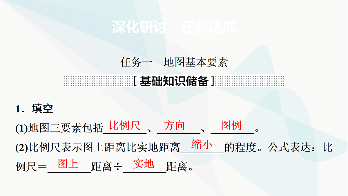 中考地理复习第二章地图课件第2页