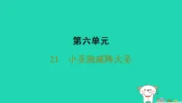 人教部编版(2024)七年级上册(2024)小圣施威降大圣/吴承恩作业ppt课件
