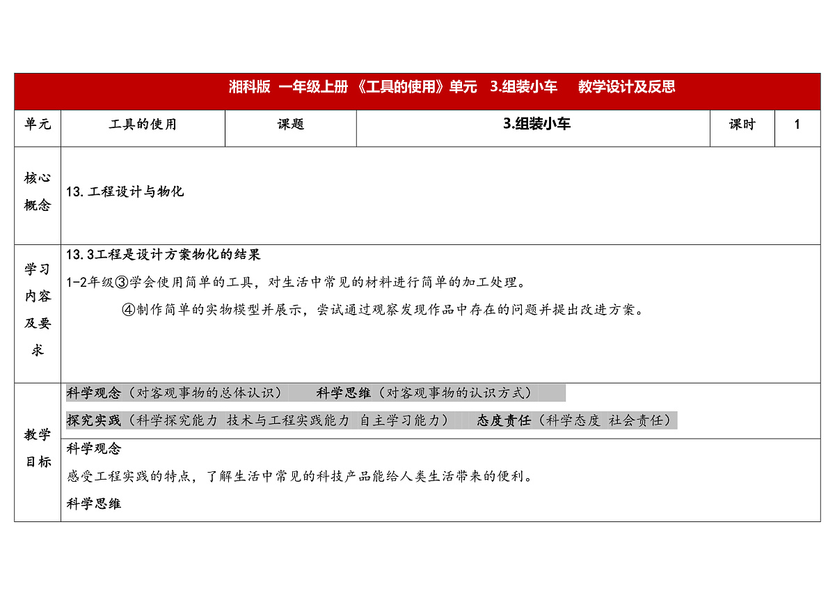 4-13组装小车第1页