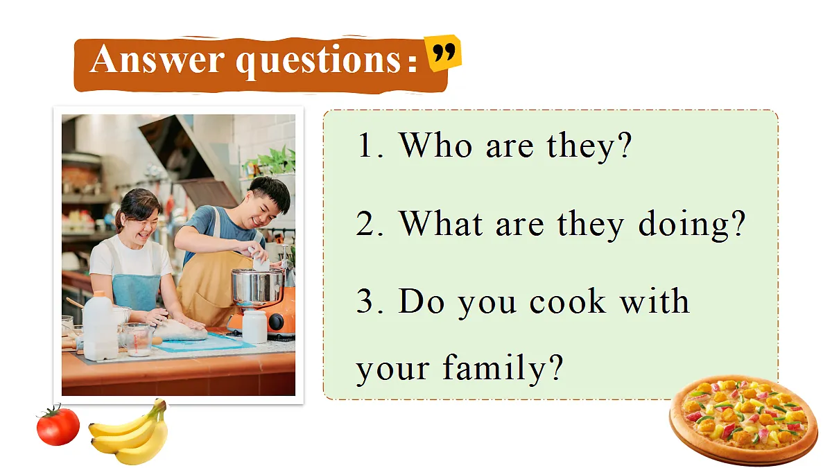 Section A How do we make food ?(1a-1d) (第一课时)教学课件第5页