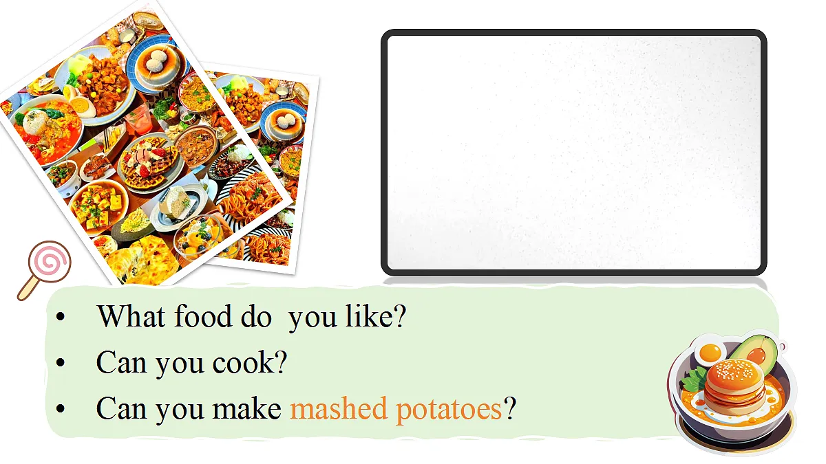 Section A How do we make food ?(1a-1d) (第一课时)教学课件第6页