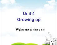 牛津譯林英語九年級上冊Unit 4 Welcome to the unit課件