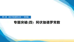 人教版高中化學(xué)必修第一冊(cè)第二章海水中的重要元素——鈉和氯專題突破(四)阿伏伽德羅常數(shù)課件+學(xué)案