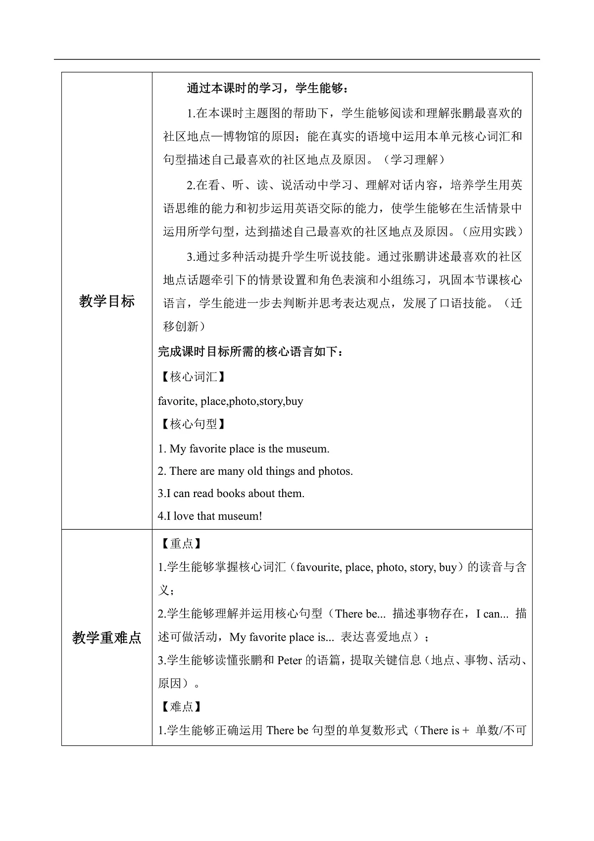 Unit 3 第6课时 Part B Read and write&Part C (教学设计)英语人教PEP版四年级上册(新教材)第2页