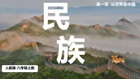 初中地理人教版(2024)八年级上册(2024)第一章 从世界看中国第三节 民族评课ppt课件