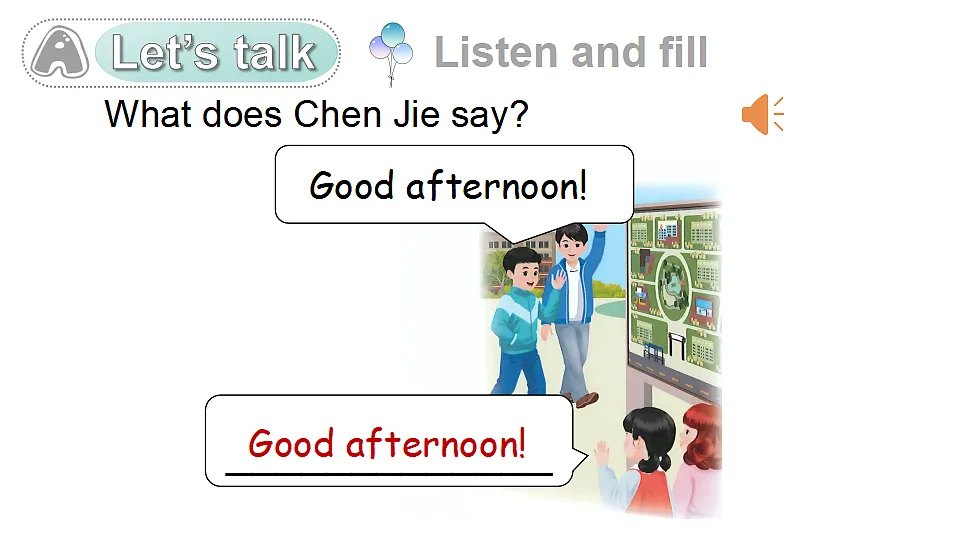 第1课时 A Let's talk & Draw and say(课件)2025-2026学年人教PEP版四年级英语上册第8页