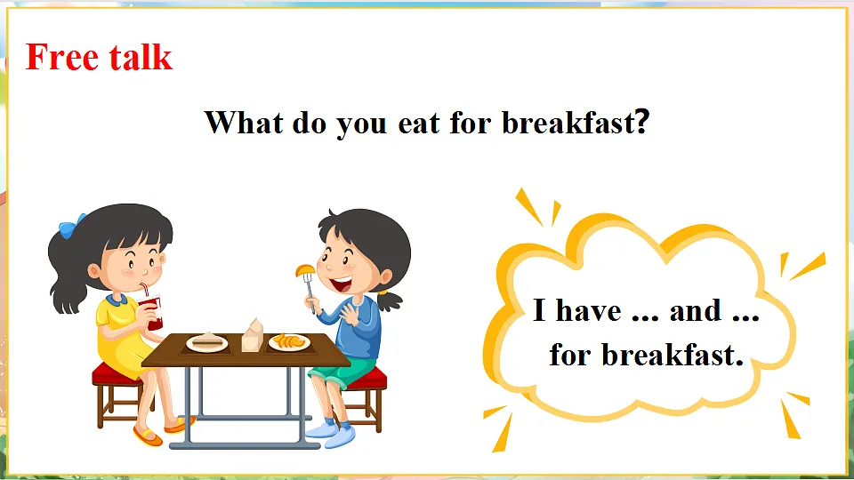 What do you eat for breakfast?第3页