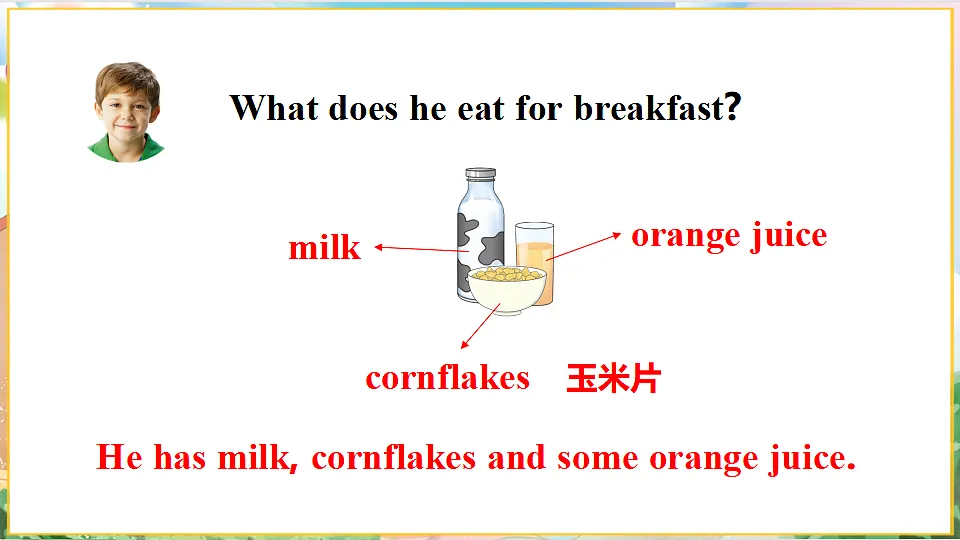 What do you eat for breakfast?第6页