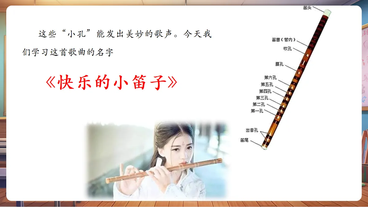 【新教材】人音版音乐二年级上册-《快乐的小笛子》-课件第8页