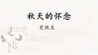 语文七年级上册（2024）秋天的怀念/史铁生教课内容ppt课件