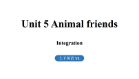 初中牛津译林版(2024)Module 2 A wonderful worldUnit 5 Animal friends备课课件ppt