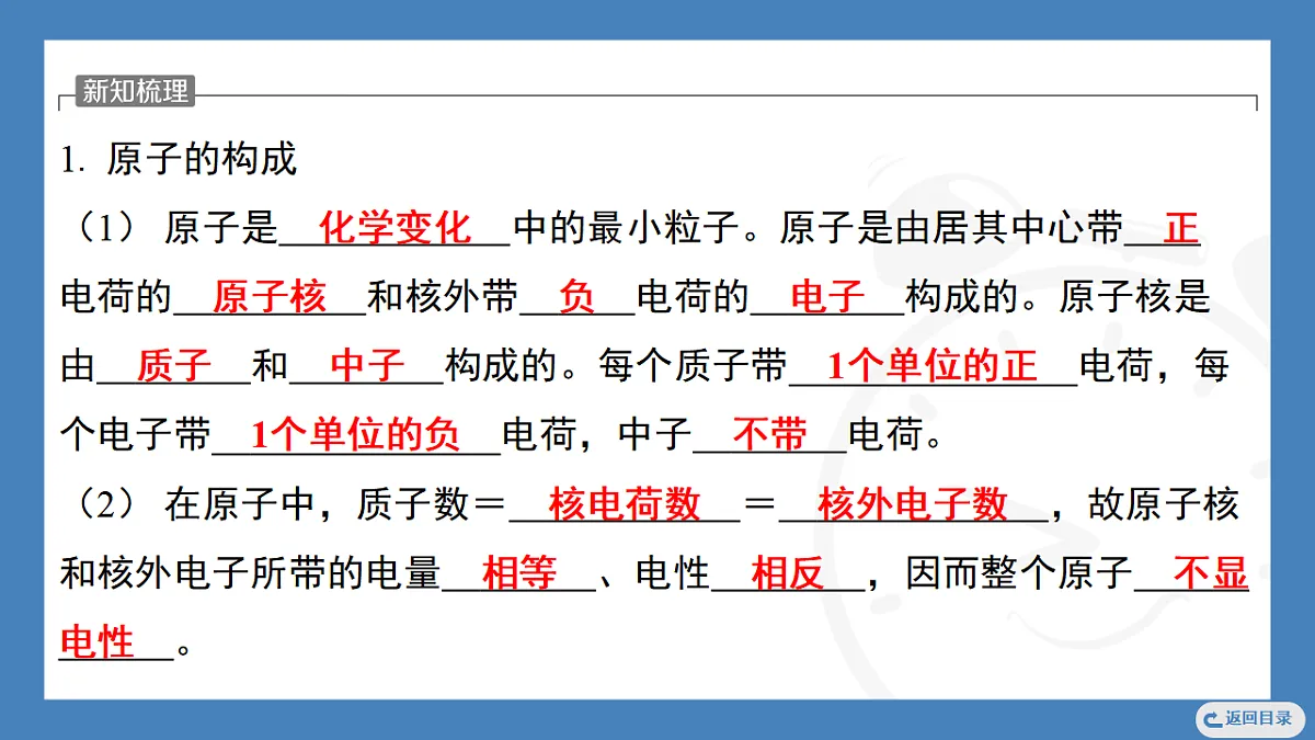 第1课时 原子的构成 原子核外电子的排布 2025-2026学年化学人教版(2024)九年级上册第3页