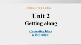 Unit 2 課時(shí)6 Presenting Ideas&Reflection（課件）英語外研版2024八年級(jí)上冊