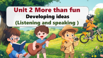 英语Unit 2 More than fun课文ppt课件