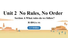 新人教版七年級(jí)英語(yǔ)下冊(cè)Unit 2 No Rules, No Order (第3課時(shí)) Section A 3a-3d（課件）